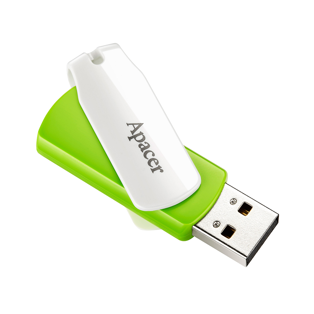 USB-накопитель, Apacer, AH335, 32GB, USB 2.0, Зеленый