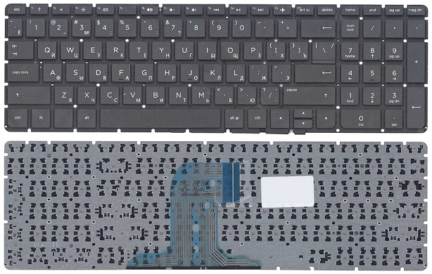 Клавиатура для ноутбука HP Pavilion 250 G4 15-ac/ 15-ac000/ 15-af/ 15-af000, без рамки
