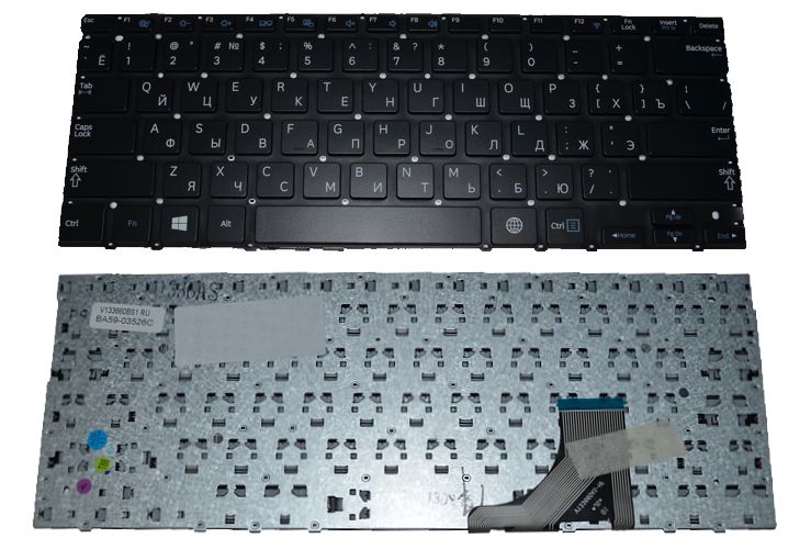 Клавиатура для ноутбука Samsung  NP530U3B, NP530U3C, NP535U3C