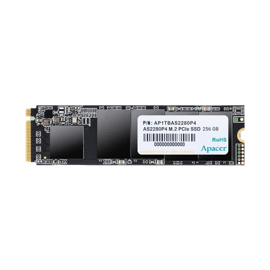 Твердотельный накопитель SSD M.2 PCIe Apacer AS2280P4, 256GB 256 GB PCIe 3.0 x4