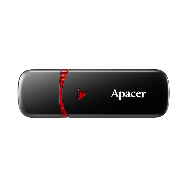 USB Флэш Apacer AH333, 32GB,  AP32GAH333B-1, Черный