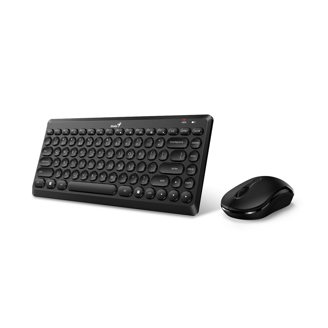 Комплект Клавиатура + Мышь, Genius, Luxemate Q8000, 2.4G, Радиус действия до 10 м, Батарейки в компл