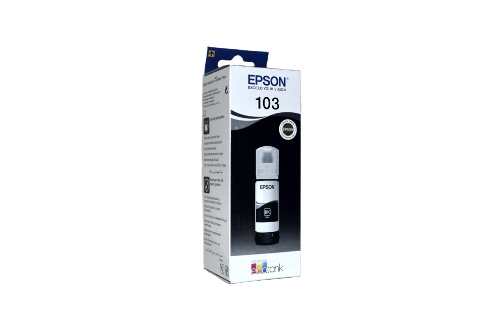 Чернила Epson 103 Black (C13T00S14A) для L3100, L3101, L3110, L3150 