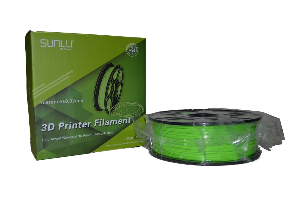 Пластик для 3D принтеров ABS, зеленый