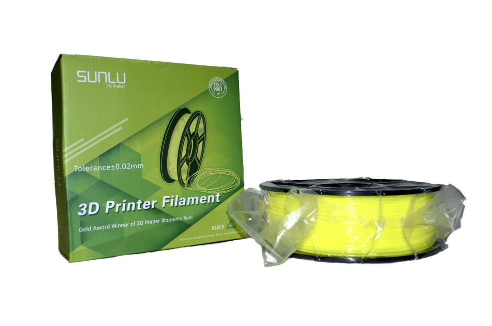 Пластик для 3D принтеров ABS, желтый