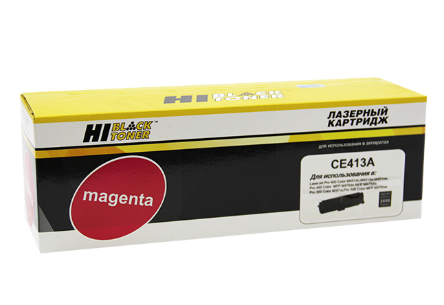 Картридж (CE413A) HP CLJ Pro300/Color M351/M375/Pro400/M451/M475, M, 2.6k