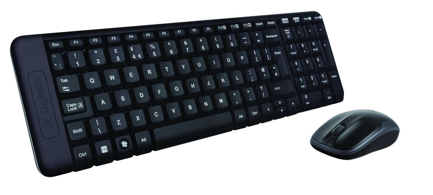 Клавиатура Комплект Logitech Wireless Combo MK220